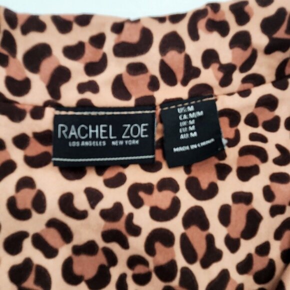 Rachael Zoe Womens Size Medium Long Sleeve Button Front Pajama Top - Picture 2 of 6